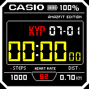 华米跃我Amazfit Bip手表表盘