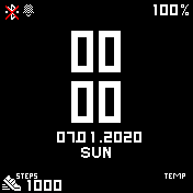 华米跃我Amazfit Bip手表表盘