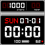 华米跃我Amazfit Bip手表表盘