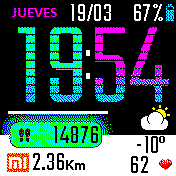 华米跃我Amazfit Bip手表表盘