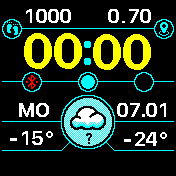 华米跃我Amazfit Bip手表表盘