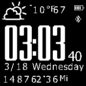 华米跃我Amazfit Bip手表表盘