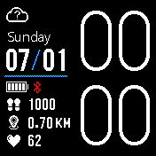 华米跃我Amazfit Bip手表表盘