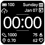 华米跃我Amazfit Bip手表表盘