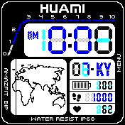 华米跃我Amazfit Bip手表表盘