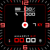 华米跃我Amazfit Bip手表表盘