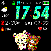 华米跃我Amazfit Bip手表表盘
