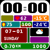 华米跃我Amazfit Bip手表表盘