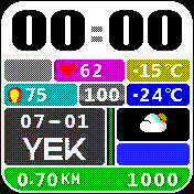 华米跃我Amazfit Bip手表表盘