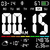 华米跃我Amazfit Bip手表表盘