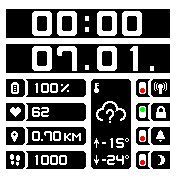 华米跃我Amazfit Bip手表表盘