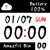 华米跃我Amazfit Bip手表表盘
