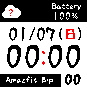 华米跃我Amazfit Bip手表表盘
