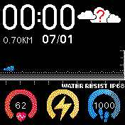 华米跃我Amazfit Bip手表表盘