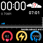 华米跃我Amazfit Bip手表表盘
