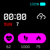 华米跃我Amazfit Bip手表表盘