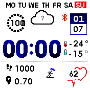 华米跃我Amazfit Bip手表表盘