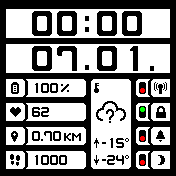 华米跃我Amazfit Bip手表表盘