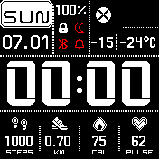 华米跃我Amazfit Bip手表表盘