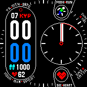 华米跃我Amazfit Bip手表表盘