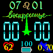 华米跃我Amazfit Bip手表表盘