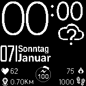 华米跃我Amazfit Bip手表表盘