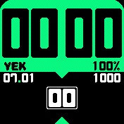 华米跃我Amazfit Bip手表表盘