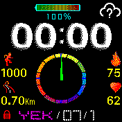 华米跃我Amazfit Bip手表表盘