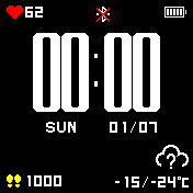 华米跃我Amazfit Bip手表表盘