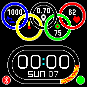 华米跃我Amazfit Bip手表表盘