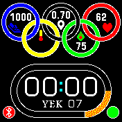 华米跃我Amazfit Bip手表表盘