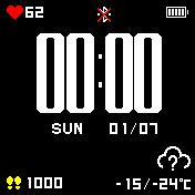 华米跃我Amazfit Bip手表表盘