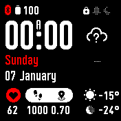 华米跃我Amazfit Bip手表表盘