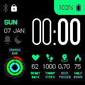 华米跃我Amazfit Bip手表表盘