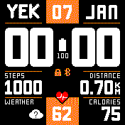 华米跃我Amazfit Bip手表表盘