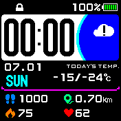 华米跃我Amazfit Bip手表表盘
