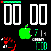 华米跃我Amazfit Bip手表表盘