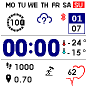 华米跃我Amazfit Bip手表表盘