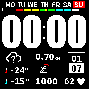 华米跃我Amazfit Bip手表表盘