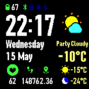 华米跃我Amazfit Bip手表表盘