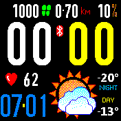 华米跃我Amazfit Bip手表表盘