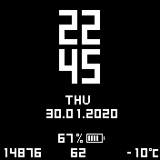 华米跃我Amazfit Bip手表表盘