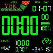 华米跃我Amazfit Bip手表表盘