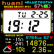 华米跃我Amazfit Bip手表表盘