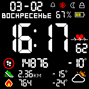 华米跃我Amazfit Bip手表表盘