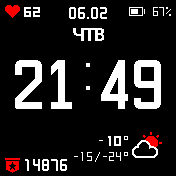 华米跃我Amazfit Bip手表表盘