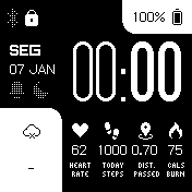华米跃我Amazfit Bip手表表盘