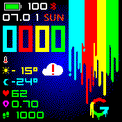 华米跃我Amazfit Bip手表表盘