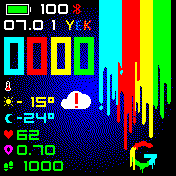 华米跃我Amazfit Bip手表表盘