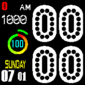 华米跃我Amazfit Bip手表表盘